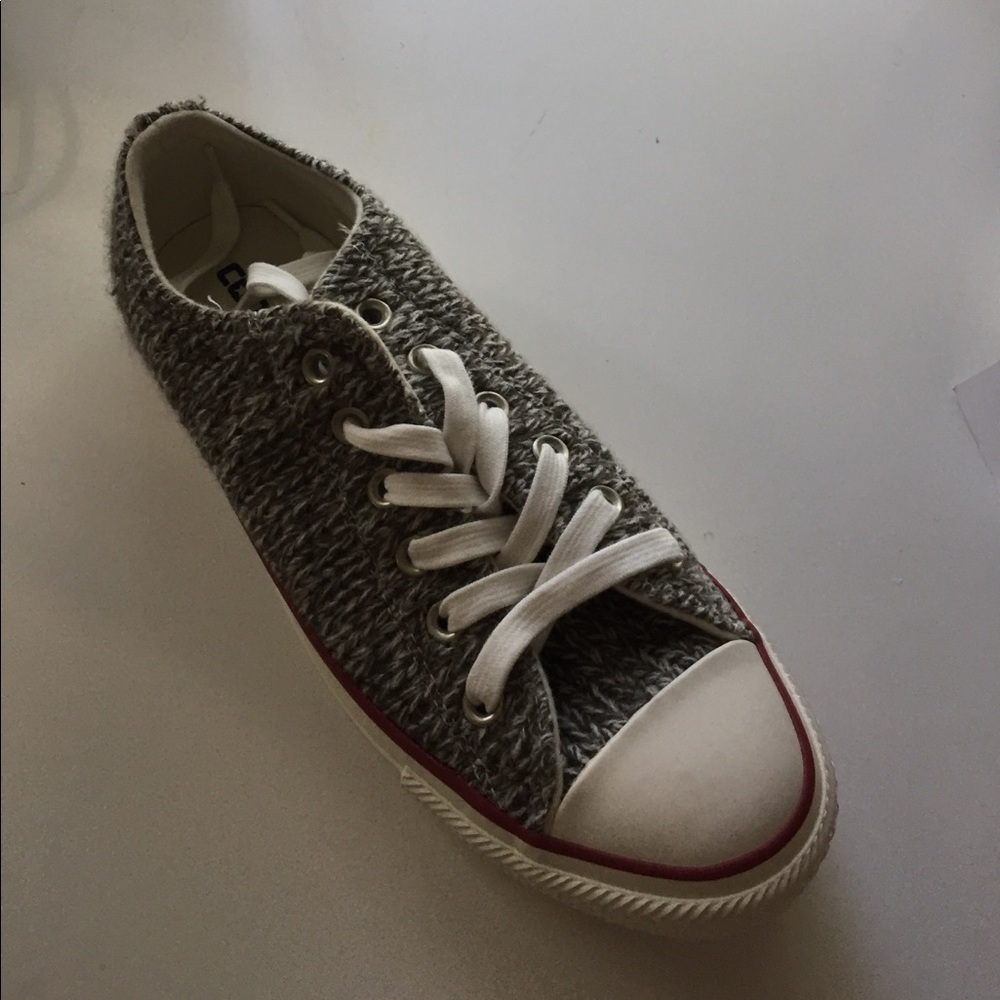 Knit Converse, never worn.