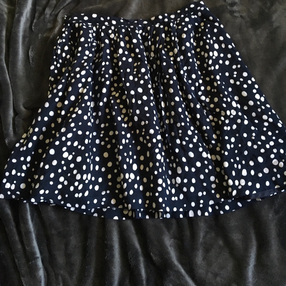 Polka dot skirt