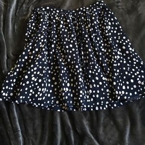 Polka dot skirt