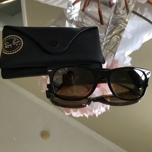 Polarized Ray-Ban Original Wayfarer Brown RB2132