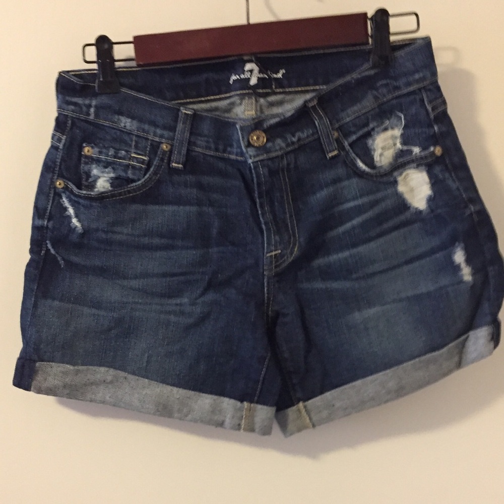 7 for all mankind shorts.