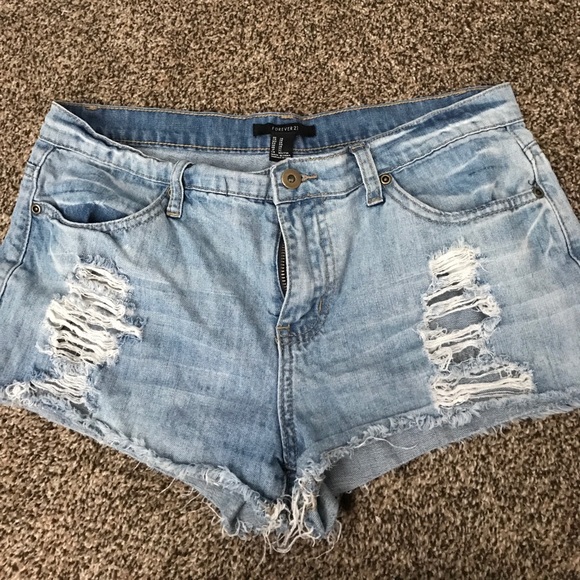 Forever 21 jean shorts - Picture 1 of 3