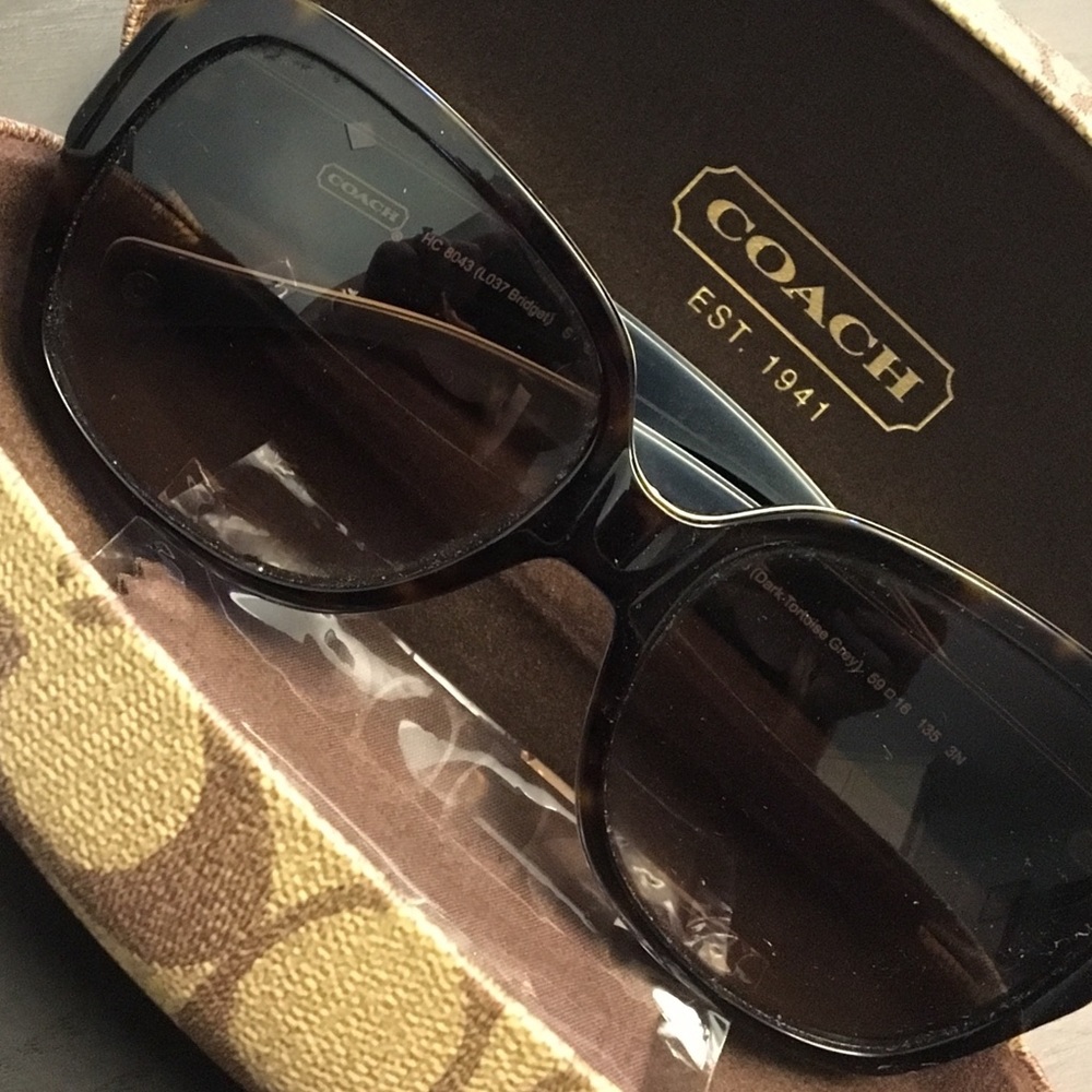 Black Coach Sunglasses