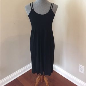 Black casual dress