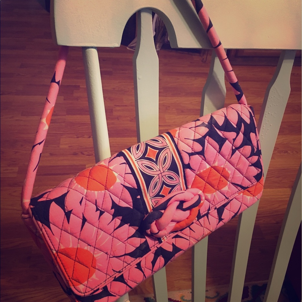 🌸Pink, Navy, & Orange Vera Bradley Bag
