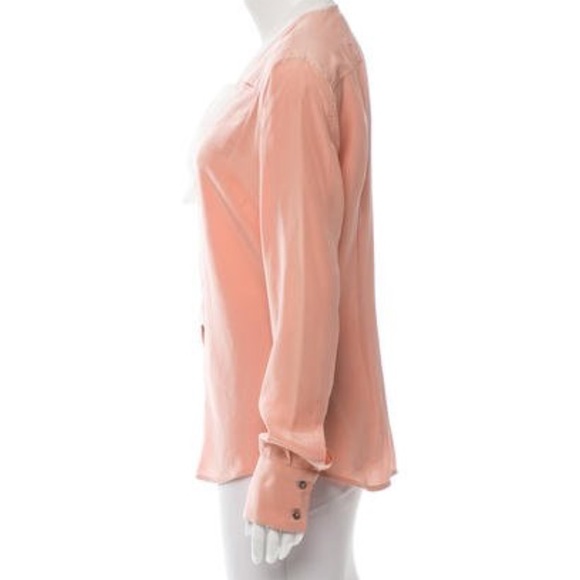 Authentic Costume National Silk Blouse Sz 6 - Picture 2 of 3