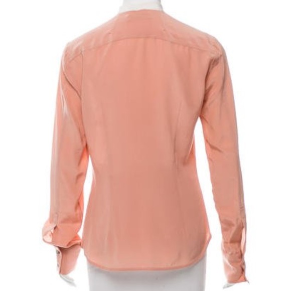 Authentic Costume National Silk Blouse Sz 6 - Picture 3 of 3