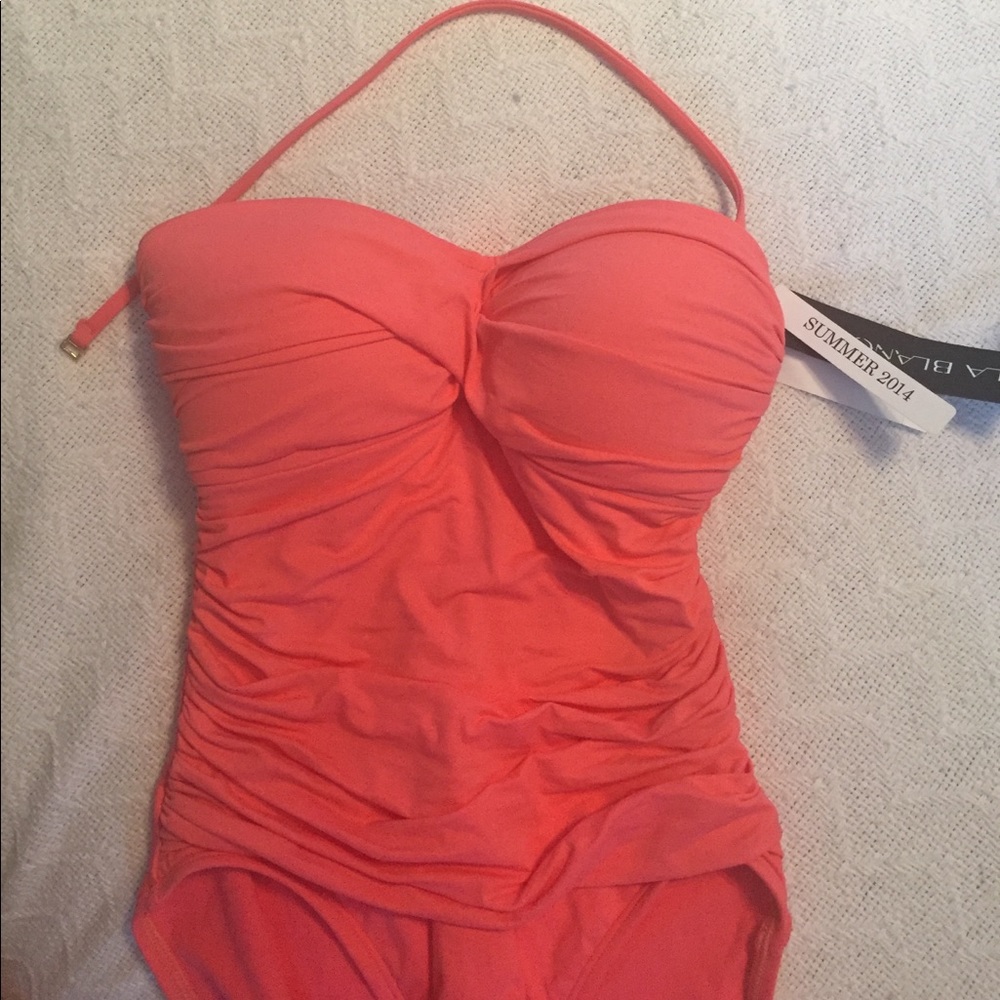 Coral One piece Swimsuit!!