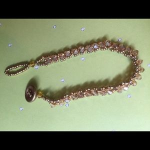 Hand Sewn Right Angle Weave Fashion Bracelet