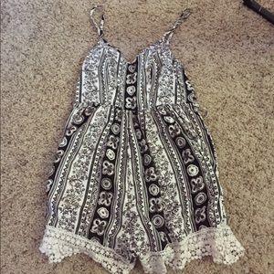 Patterned Romper