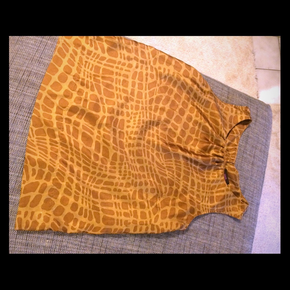 Giraffe Print Top