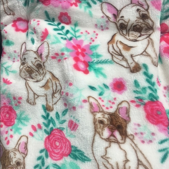 french bulldog throw blanket