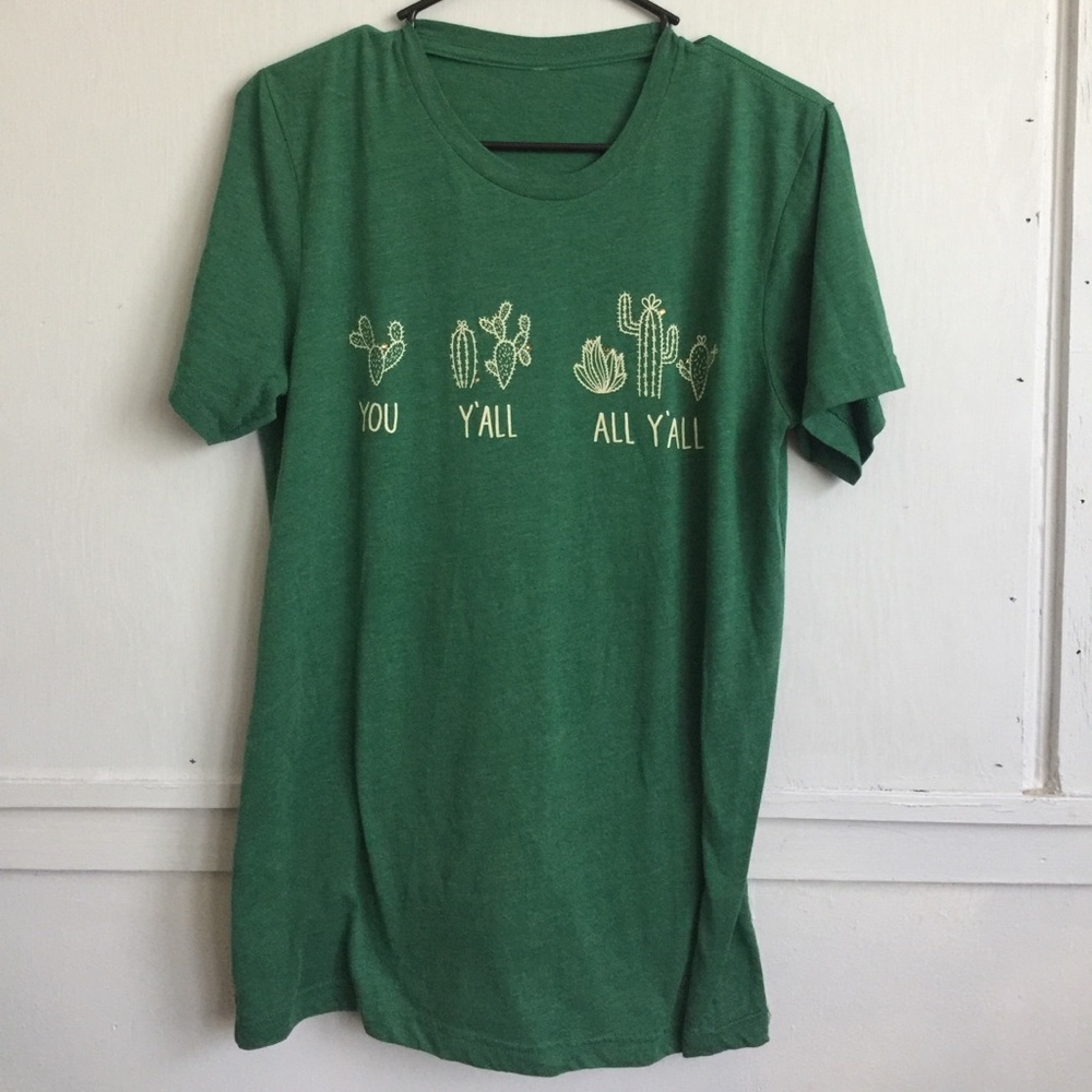 All Y'all cactus tee