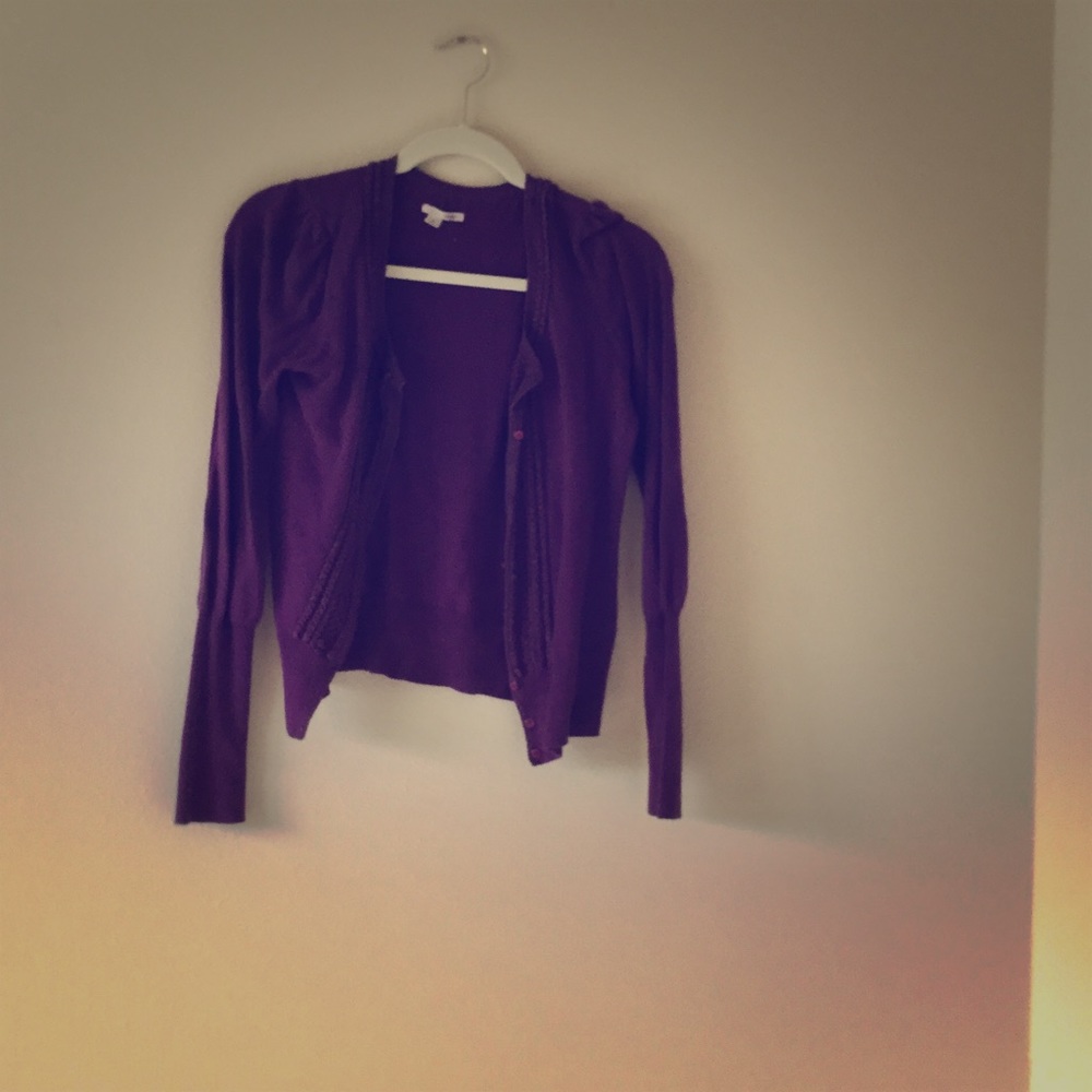 Halogen Purple Sweater