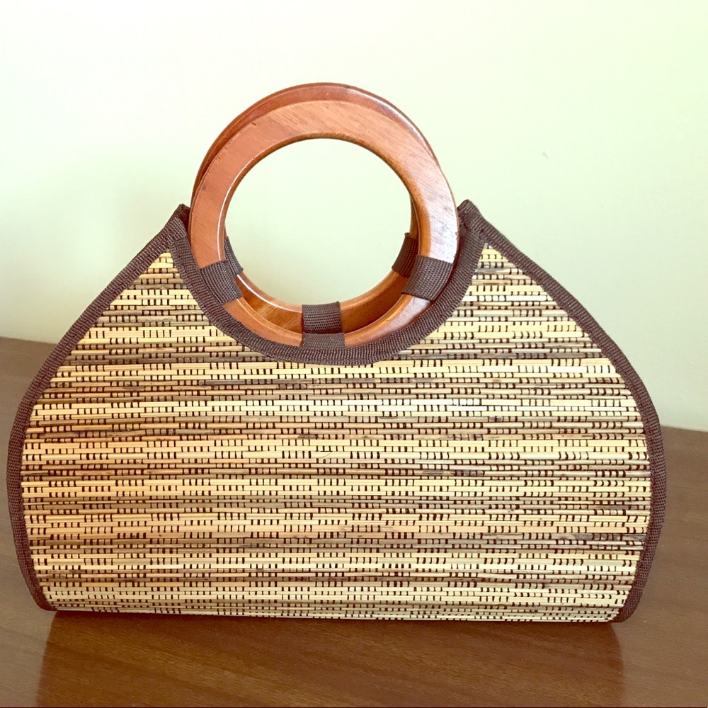 Wicker purse