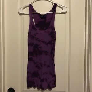 Purple tank