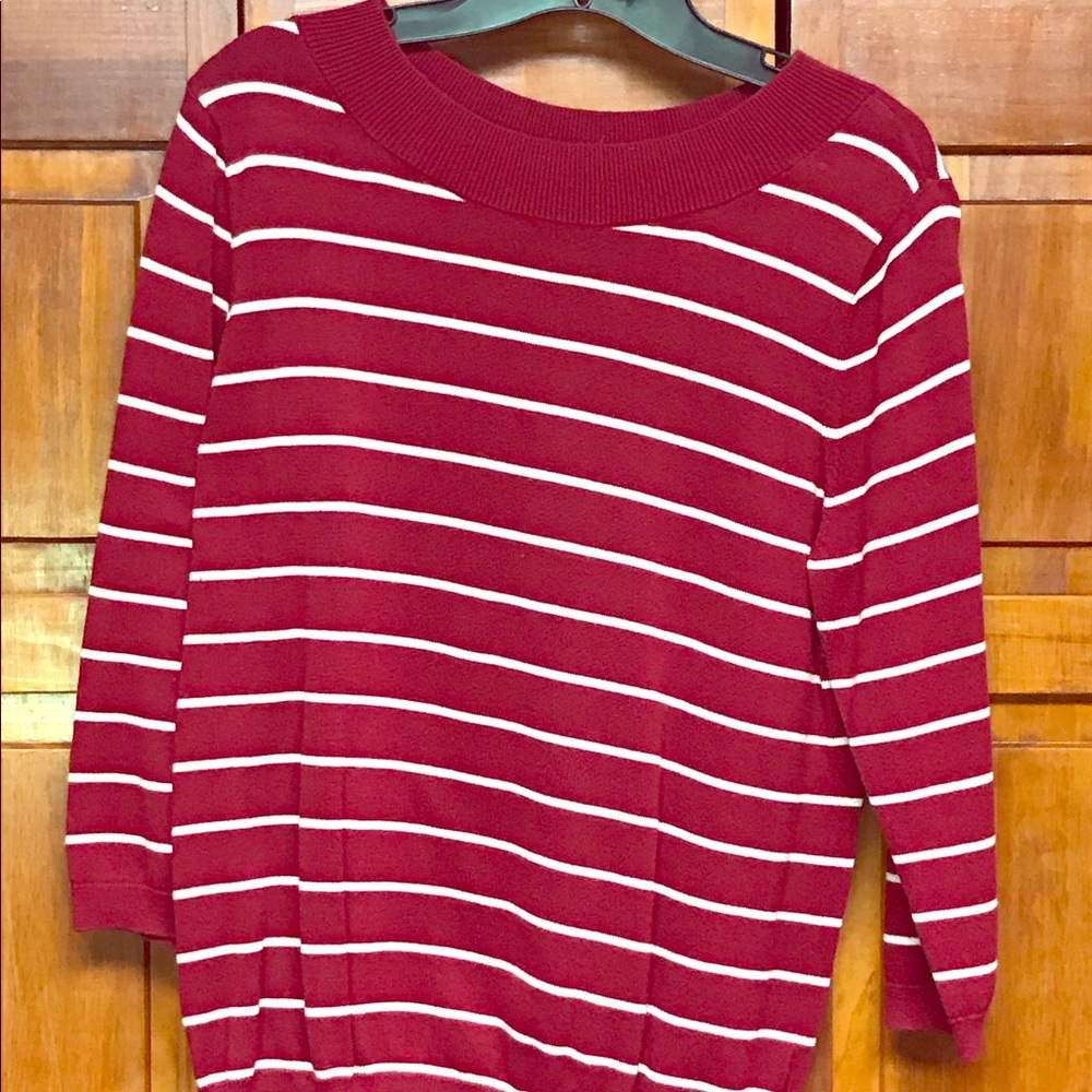 3/4 sleeve knit top