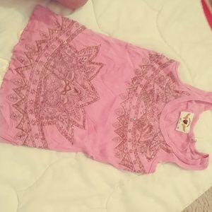 Twisted heart tank top