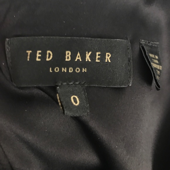 Ted Baker cocktail dress. Size 0. Only worn once. - Picture 3 of 3
