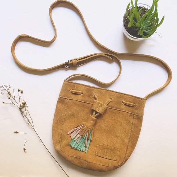 Handbags - Little Leather Purse with Tassle