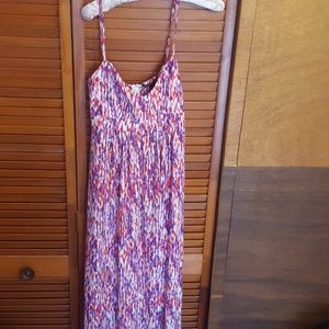 PRICE DROP! NWT Purple, Pink, Red Multi Maxi Dress