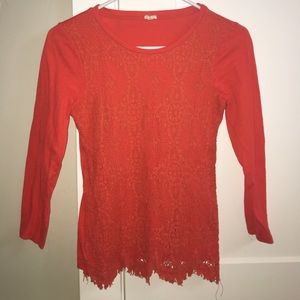 J. Crew 3/4 length sleeve top