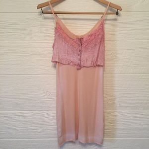"We the Free" Free People Pink Tank Top