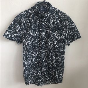 Topman zebra button-up. Originally bought for $70!