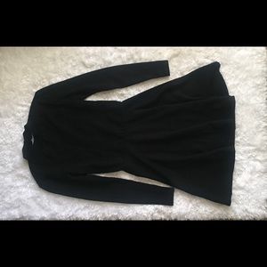 American Apparel Black Skater Dress