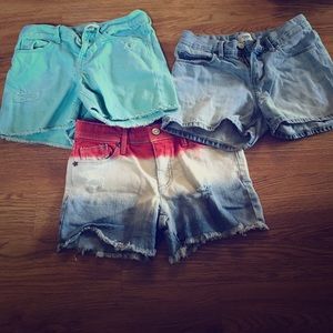 Lot of 3 size 10 shorts.