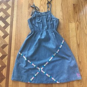 Girls Roxy denim sundress size Med