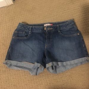 jean shorts