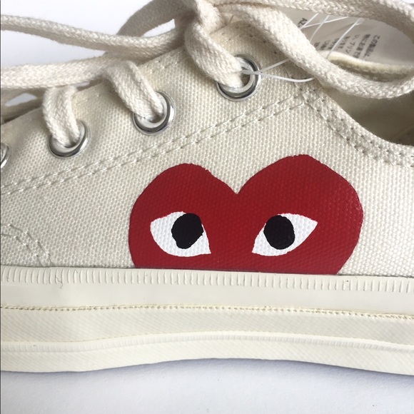 🛑SOLD🛑 COMME des GARÇONS Play x Converse Sneaker - Picture 2 of 8