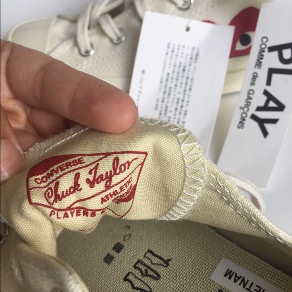 🛑SOLD🛑 COMME des GARÇONS Play x Converse Sneaker - Picture 6 of 8