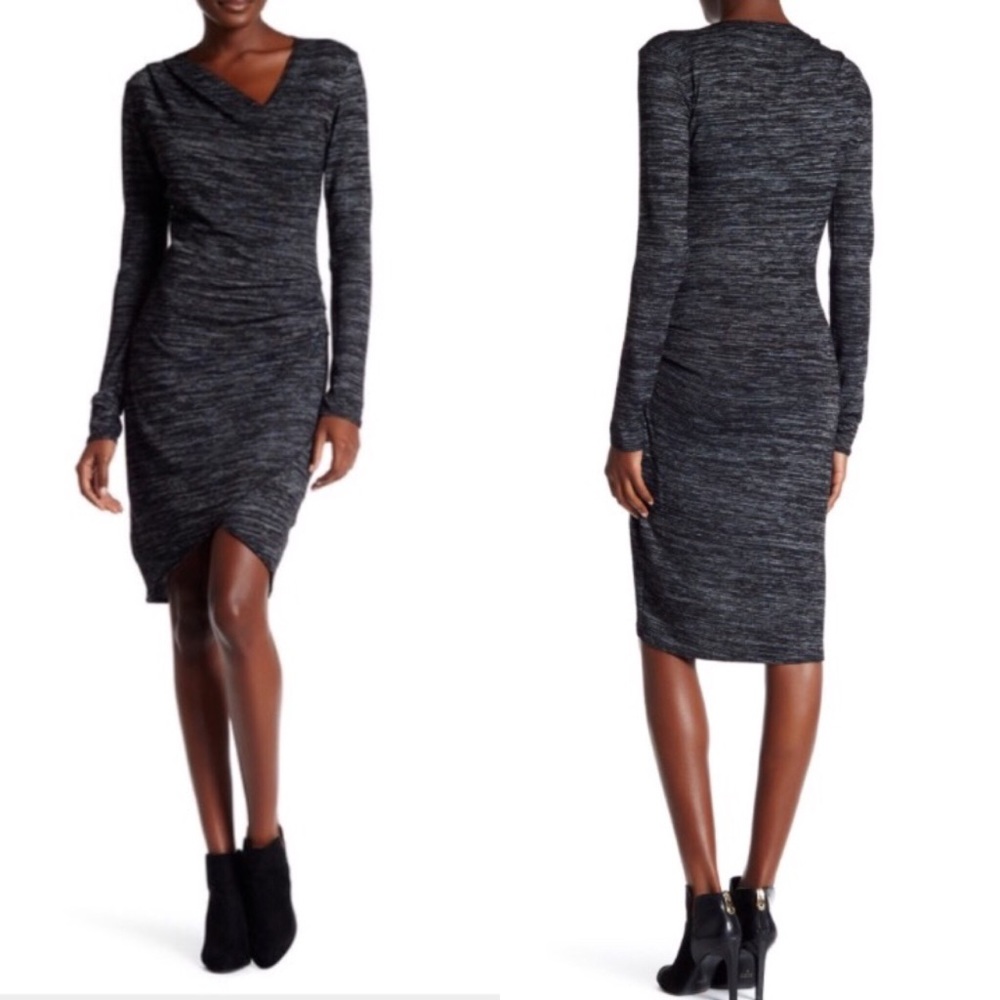 Research and Design Side Ruched Tulip Dress