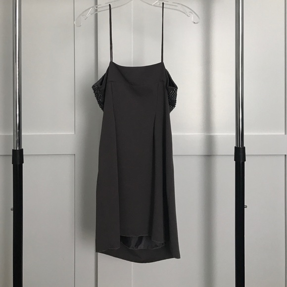 Purple/grey/silver mini dress - Picture 2 of 3