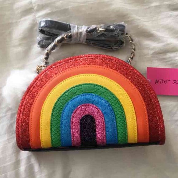 Last one🎉3XHP🎉PRICE FIRM. Betsey Johnson Rainbow - Picture 5 of 5