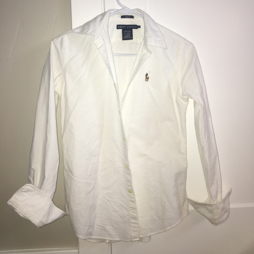 Ralph Lauren Polo White Button-down