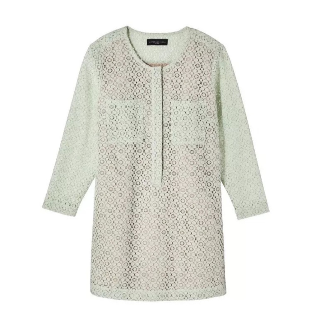 NWT Victoria Beckham Target Mint Green Lace Dress
