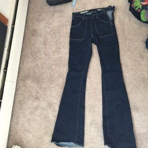 GAP high waisted bell bottom jeans