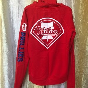 Pink Victoria's Secret Phillies hoodie