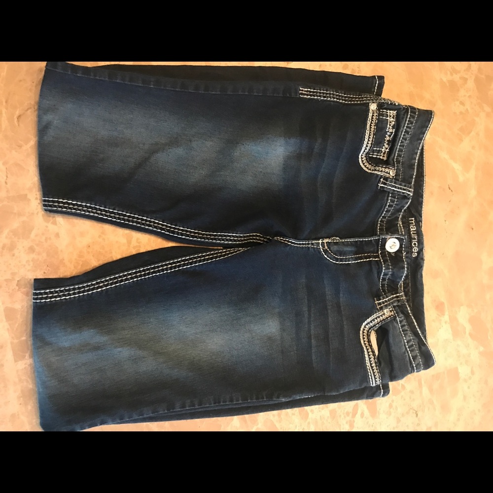 Maurice's Denim dark wash jeans