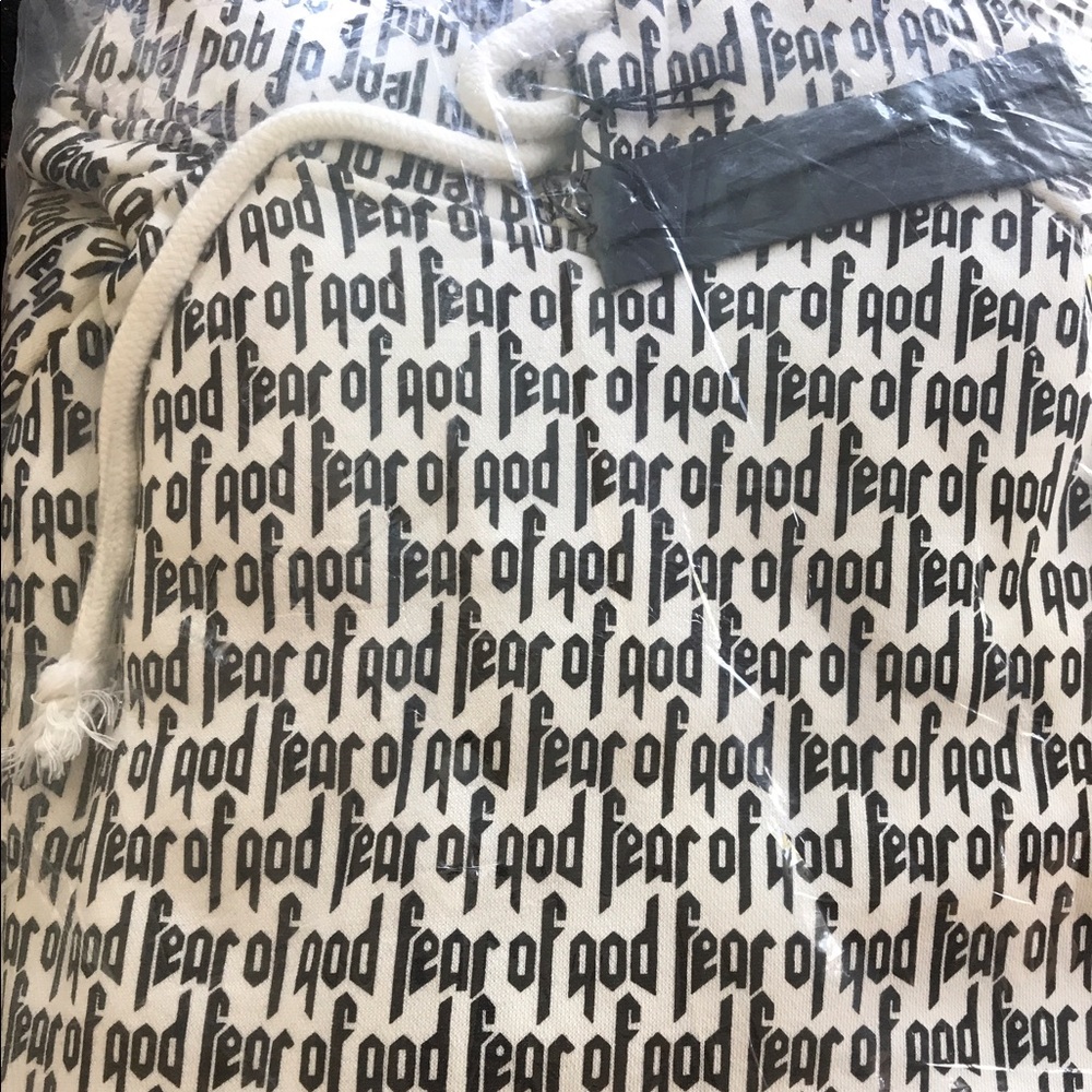 Fear of God FOG Hoodie: Brand New Large