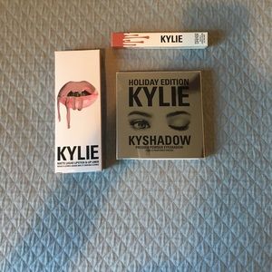 Kylie lip kits plus eyeshadow