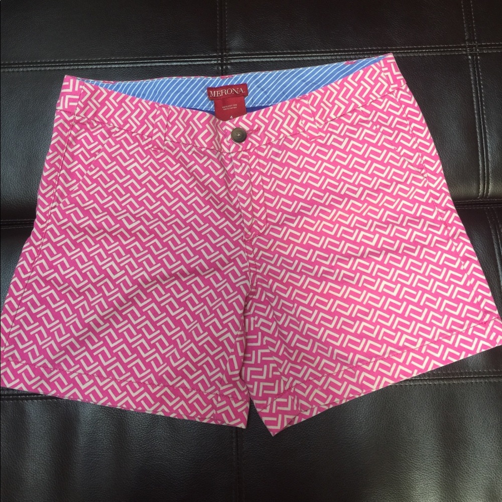 Pink shorts