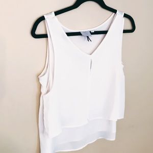 Anthropologie white blouse US 6/M