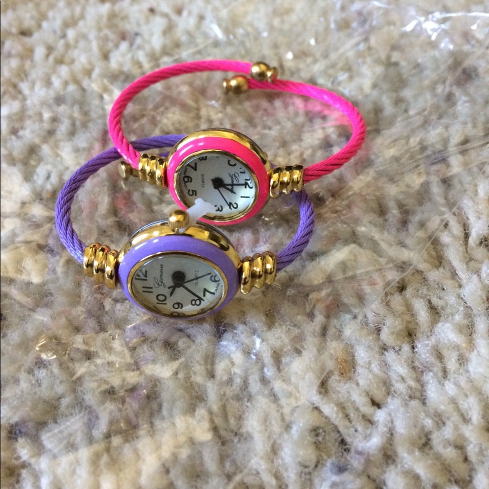 Thin band watch