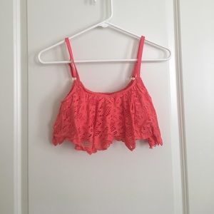 Pink bathing suit for juniors