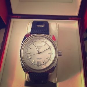 Men's Zodiac Watch - Black Band Rubber