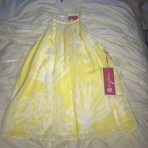 Lilly Pulitzer for Target satin top
